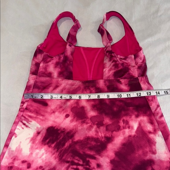 Nike Tankini Tank Top Pink Tie-Dye Athletic Wear Bralet Athletic Women's Sz S - Picture 8 of 10
